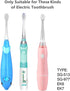 SEAGO Toothbrush Replacement Heads - SG977 SG513-8 Pack SEAGO Kids Toothbrushes Heads for Toddlers - Compatible with SEAGO Electric Toothbrushes K...
