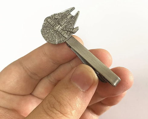 Fandom Bazaar TV Movies Show Superhero Original Design Quality Anime Cartoon Cosplay Jewelry Metal Sta War Millenniu Falco Tie Clips Gifts for Men...