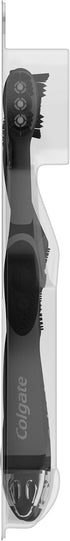 Colgate 360 Vibrate Charcoal Battery Operated Toothbrush Pack, Soft with 1 AAA Battery Included, Black, 2 Count...