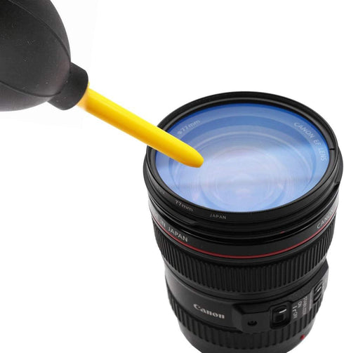 Dust Cleaner Kit Strong Cleaning Air Blower + Soft Brush Blower for Camera & Camcorder, Lens, LCD Screens, etc + Microfiber Cloth......