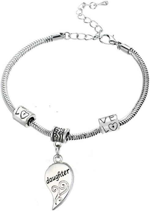 Infinity Collection Mother Daughter Bracelets (2pcs) - Mother Daughter Jewelry Set- Gift for Mom or Daughter...
