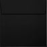 LUXPaper Square Invitation Envelopes | Peel & Press | 6" x 6" | Black Linen | 80lb. Text | 50 Qty...