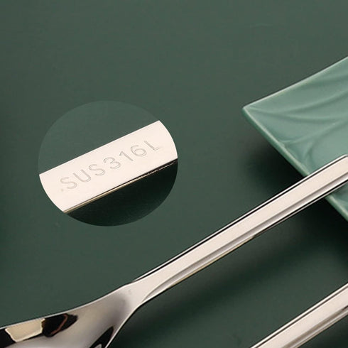 Thick Heavy weight Dinner Soup Spoons,Stainless Steel Tablespoons,Chinese Silver Spoon,Heavy Duty Asian Thick Long Handle Spoons,7.1 inches,Set of...