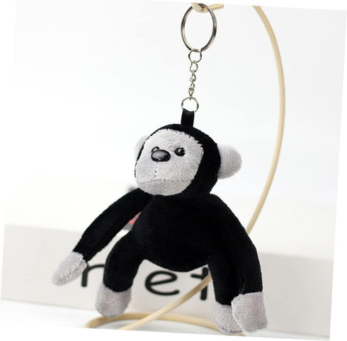 2pcs Orangutan Keychain Stuffed Monkey Plush Monkey Keyrings Gorilla Keychains Plush Animals Keychains for Backpacks Monkey Stuffed Animal Plush G...
