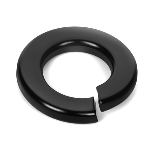 M4 Split Lock Washer, 304 Stainless Steel 18-8 Spring Lock Washers for Bolts and Nuts, Black Finish, 100 PCS...