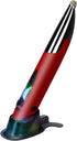 lychee Rechargeable Pocket Pen Mouse, Left/Right-Handed Wireless Optical Ergonomic Mouse with Stylus Function RGB Backlit Type-C & Micro USB Adapt...