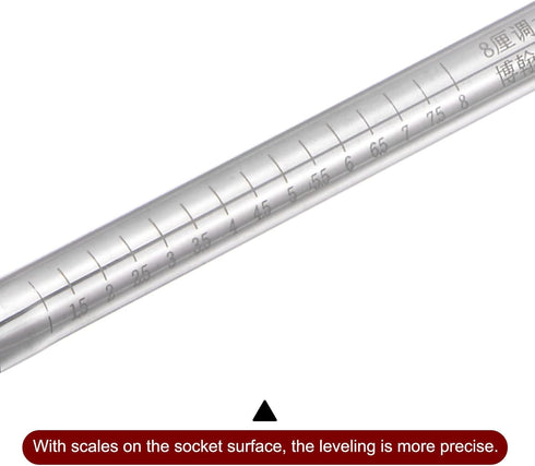 Hollow Socket, 17mm x 140mm Deep Well Power Nut Driver 1/4" Quick-Change Hex Shank for Used with Impact Drivers...