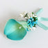 Calla Lily Boutonniere for Men Wedding Groom Best Man Boutonniere with Pin Set of 6 for Wedding Party Prom Event Ceremony Anniversary(Turquoise)...