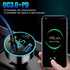 65W Car Charger 4 Port USB Car Charger Adapter PD QC3.0 Cigarette Lighter USB Charger with LED Voltmeter Fast Car Charger Compatible with Samsung ...