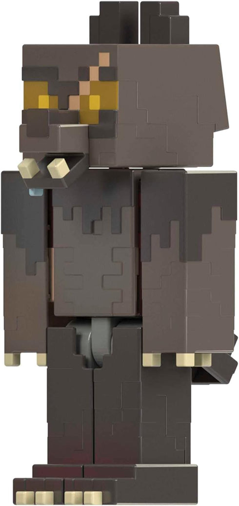 Mattel Minecraft Creator Series Action Figure & Accessories Set, 3.25-in Scale Camp Enderwood Rougarou & DLC Codes...