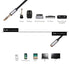 1/4 to 1/8 Headphone Cable Adapter, TRS Auxiliary Aux Cord 6.35mm Male to 3.5mm Female Stereo Jack Audio Adapter for Amplifiers,Guitar, Piano, Hom...