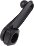 17mm Black Ball Head Car Phone Holder Mount, Extension Bracket Support, Universal Smartphone Stand, 360° Rotating Phone Long Arm Mount, Automobile...