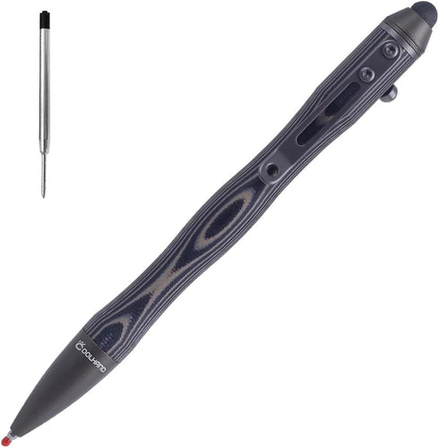 Cool Hand 5.7'' Bolt Action Pens, EDC Ballpoint Ink Refillable, Stylus for Touch Screen, G10 Body w/Pocket Clip, Ergonomic Grip, with a Free Refil...