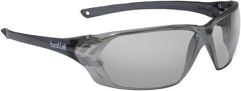 Bolle Safety 253-PR-40059 Prism Safety Eyewear with Shiny Black Rimless Frame and Silver Mirror Anti-Scratch/Anti-Fog Lens...