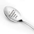 I Cerealsly Love You Spoon Engraved Stainless Steel Funny Cereal Spoon for Cereal Lover, Girlfriend,Wife,Husband,Boyfriend,Fiancé,Fiancée - Perfec...