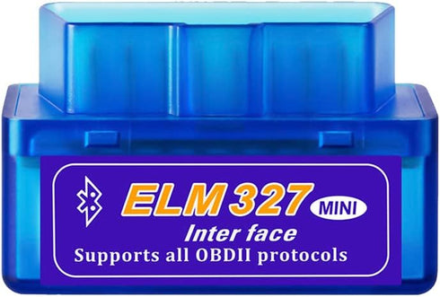 Mini Bluetooth OBD2 Scanner, Car Diagnostic Scan Tool for Android Symbian Windows System, Automotive Check Engine Light Wiring Scanner Adapter, Cl...
