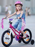 Children Kids Bike Scooter Streamers Handlebar Colourful Streamer Pom Pom Tassels Bicycle Grips Ribbon Sparkle Tassel Baby Carrier Accessories...