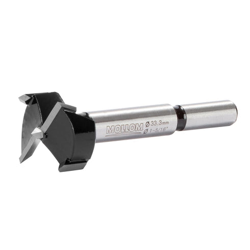 1-5/16" (33.3mm) Forstner Drill Bit for Precise Woodworking with Durable YG8 Carbide Thickness of 2.0mm,This Hinge Cutter Tool is Ideal for Hard W...
