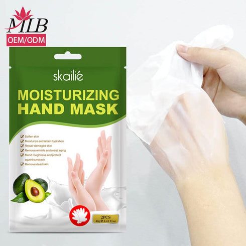 Moisturizing Hand Mask Gloves -Glycerin + Avacado Extract for Deep Moisturizing (Gloves 3pk), Beauty Gifts | Skincare Gifts | Skincare Party Favor...