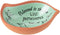 Dicksons Blessed One Who Perseveres Mint Green 3 x 3 Terra Cotta Bird Shaped Decorative Bowl Tray...