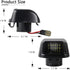 Gempro License Plate Light, 2Pcs LED License Plate Tag Lamp Assembly Replacement Compatbile for Nissan Frontier Titan Xterra Armada Suzuki Equator...