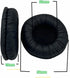 Ear Pads Replacement Cushions Covers Pillow Compatible with Plantronics HW251N HW261N HW510 HW520 Blackwire 3210 3220 3320 C320 C3225 Jabra PRO 92...