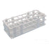 Plastic Test Tube Rack, 24 Holes?Test Tube Holder for 25 mm Test Tubes, White Vial Holder, Detachable Test Tube Holder Rack (1pcs?24 Holes?...