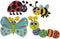 Bug Art Craft Kit - Makes 12 (Butterfly, Ladybug, Caterpillar, Bee)...