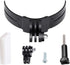 Motorcycle Helmet Chin Mount Kits with Adhesive Curved Pads Compatible with GoPro Hero 12, 11, 10, 9, 8, 7, (2018), 6 5, Hero Black, Session, Xiao...