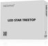Christmas Tree Topper LED Star Battery Operated Treetop Decoration (Gold)...