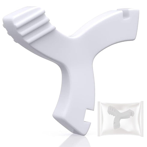 Aligner Chewies,1PCS Y-Shaped Chewies for Invialign Aligner,Food Grade Hardness Silicone Orthodontic, Aligner Trays Seaters Chewies, White...
