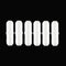 6Pcs PTFE Magnetic Stirrer Mixer Stir Bar, Magnetic Stir Bar 30mm/1.18 inch...