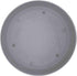 Bloem Mathers Round Planter with Saucer Tray: 6" - Cement - Modern Design, Durable Plastic Pot, Removable Saucer, for Indoor & Outdoor Use, Garden...