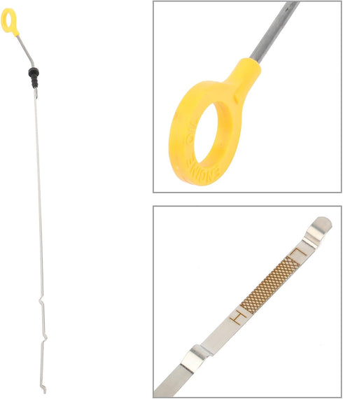 SCITOO 11140JA10A 917445 22.72 Inch Engine Oil Fluid Dipstick Fits For Infiniti JX35 2013,For Infiniti QX60 2014-2016,For Nissan Altima 2007-2017,...