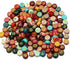 ToBeIT 1000pcs Color Gold Letter Beads Acrylic Alphabet Letters Bead 4x7mm Round Letter Beads for Jewelry Making, Bracelets, Necklaces, Key Chains...