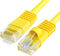 Cmple Cat5e Network Ethernet Cable - Computer LAN Cable 1Gbps - 350 MHz, Gold Plated RJ45 Connectors - 25 Feet Yellow...