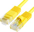 Cmple Cat5e Network Ethernet Cable - Computer LAN Cable 1Gbps - 350 MHz, Gold Plated RJ45 Connectors - 25 Feet Yellow...