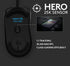 Logitech G403 Hero 25K Gaming Mouse, Lightsync RGB, Lightweight 87G+10G optional, Braided Cable, 25, 600 DPI, Rubber Side Grips, Black...