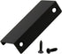 LC LICTOP 80mm/3.15" Black Mount Finger Edge Pull Concealed Handle for Home Kitchen Door Drawer Cabinet(10Pcs)...