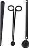 3 in 1 Candle Accessory Set with Candle Wick Trimmer & Wick Dipper & Candle Snuffer Extinguisher, Wick Cutter & Wick Scissor Candle Gift Set for C...
