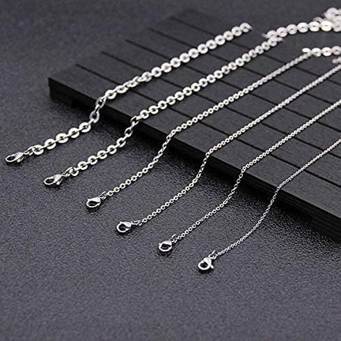 1000pcs 3mm Stainless Steel Rings Jump Rings Connector Rings for Jewelry Making Necklaces Bracelet Earrings Keychain DIY Craft (Silver, 3mm)...