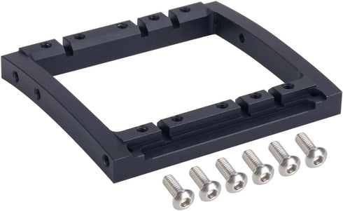 SCX10 II Servo Mount Bracket,LCG Frame Bumper Mounts,Steering,Winch Dual Servo Mounts for 1/10 RC Rigs Crawler Capra SCX10 II Axle Comp TGH Rails ...