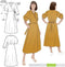Style Arc Sewing Pattern - Millicent Wrap Dress (Sizes 10-22)...