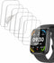 Compatible with Faweio IDW26 1.83”, Soft Smart Watch Screen Protector, TPU, 6-pack, Full Coverage, Bubble Self-healing...