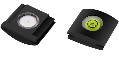 Anwenk Hot Shoe Level Camera Bubble Level Hot Shoe Spirit Level Hot Shoe Cover (includes 2 Axis Bubble Level and 1 Axis Hot Shoe Cover) Combo Pack...