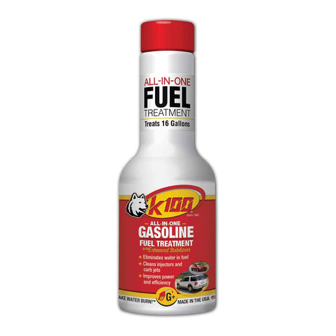 K-100 Gas Treatment W/Revitalizer Stabilizer/Octane Booster 8oz SKU:100 (K100-G)...