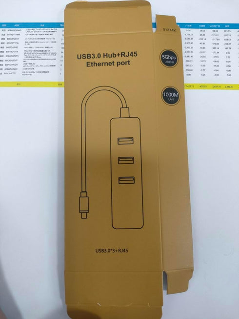 ABLEWE USB C to Ethernet Adapter, 4-in-1 RJ45 to USB-C/Thunderbolt 3 to Gigabit Ethernet LAN Network Adapter for MacBook Pro/Air 2021/2020/2019, i...