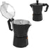 Oumefar 6 Cup Coffee Maker, Italian Coffee Maker, Coffee Maker, Coffee Maker Tool, Quick Pot for Home Office (Black)...