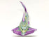 Hammer Shark Figurines Animals Hand Blown Glass Art Collectible Gift Home Decorate 4", Green Yellow...