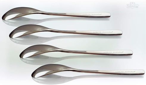 Egg Spoons for Soft Boiled Eggs | 18/10 Stainless Steel | 5.5 inches | Set of 4...